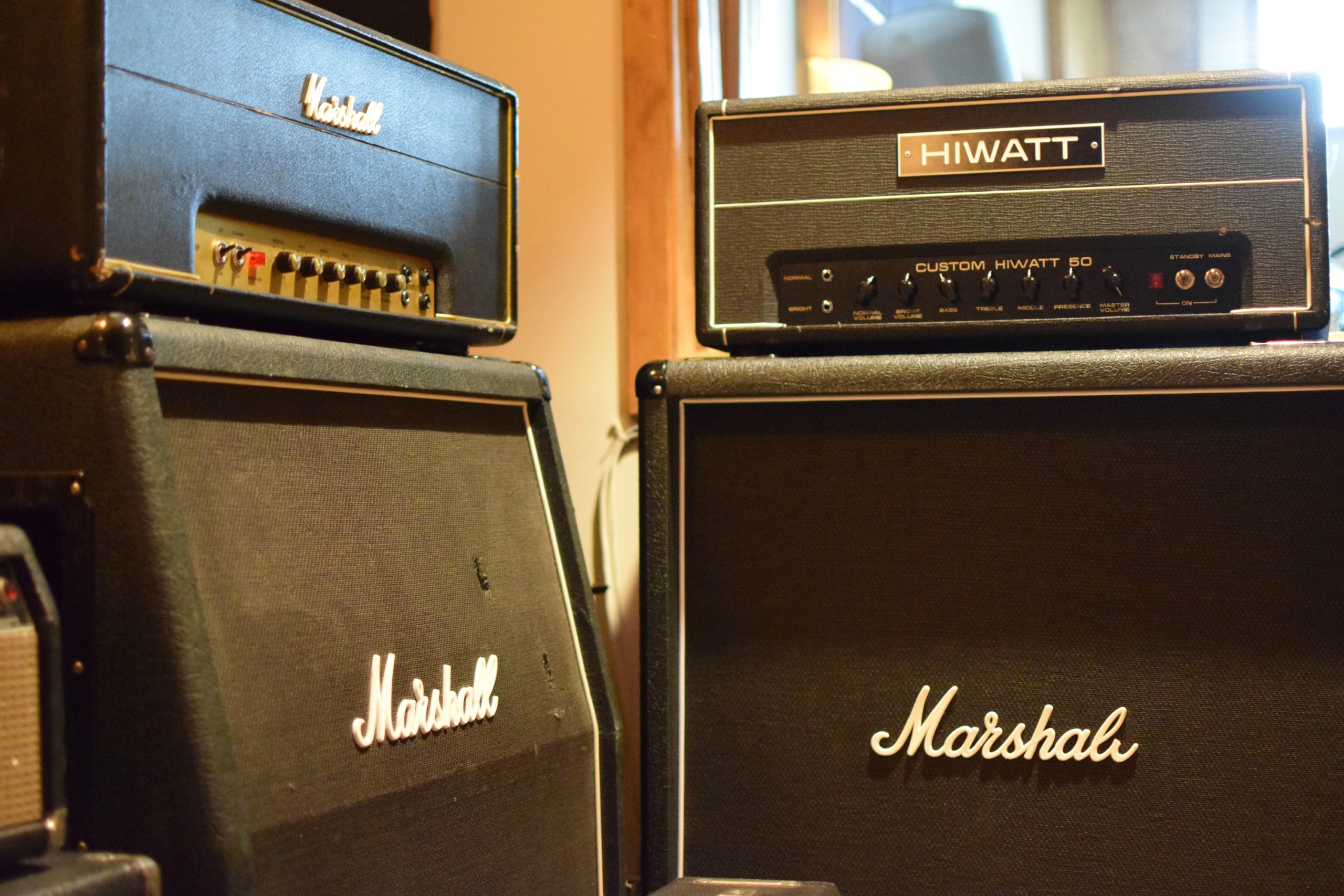 ’72 Marshall JMP & ’79 Hiwatt DR504