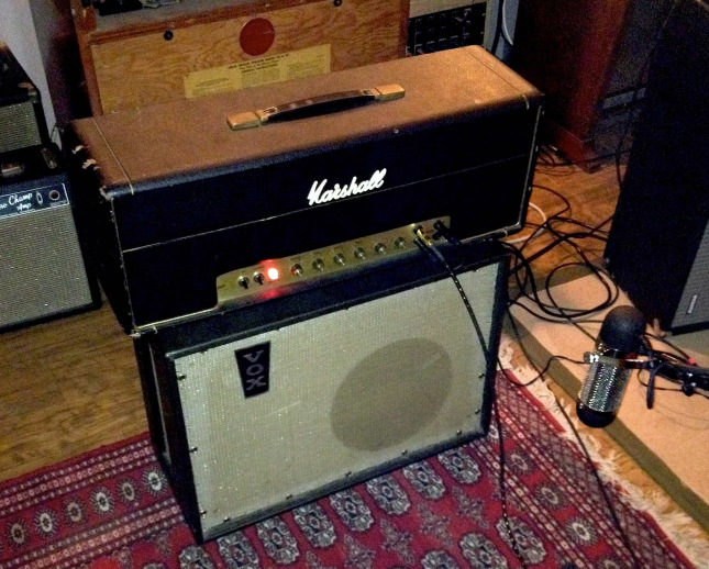 Marshall JMP & Vox 1×12 cab